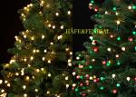 RGB Warm White Colorful LED Christmas Light Strings For Wedding Yard Decoration