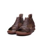 S429 Genuine Leather Women'S Sandals 2020 New Women'S Shoes Ins Tide Shoes Net