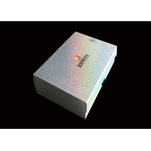 Magnetic Close Folding Gift Boxes , Foam Insert Carton Gift Box With Custom Logo
