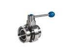 316L Butterfly Welded Ends Stainless Steel Sanitary Valves