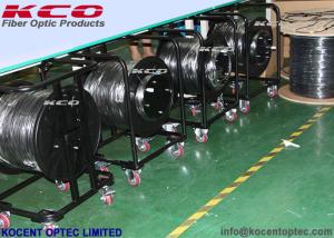 China 2000m 4.8mm FTTA Fiber Optic Patch Cord Cable Drum Reel Rolling Car ODVA DLC Huawei NSN Ericson factory