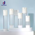Cosmetic Airless Lotion Pump Bottles 30ml 60ml Plastic Serum Bottles Screen