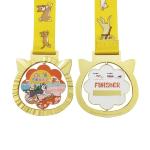 Finishing Pet Sports Charity Personalised Running Medal Rotatable Medal