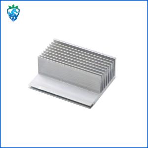 China Die Cast Industrial Aluminum Profile Heat Sink Extruded Square Corner factory