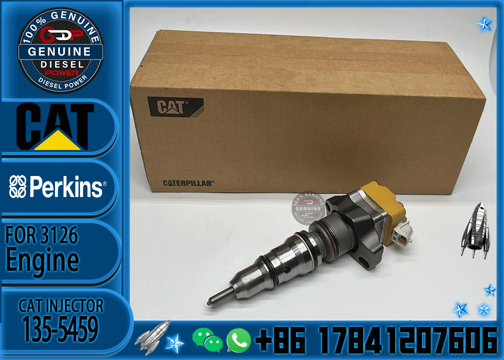 Common rail injector fuel injector 222-5966 135-5459 180-7431 198-6605 for 3216 Excavator 3126E 3126B