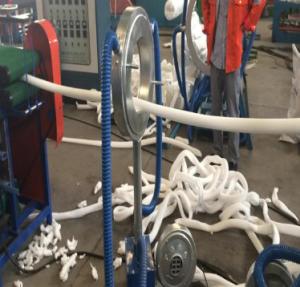 Auto Feeding EPE Foam Machine For EPE Foam Pipe / Rod / Profile 30% Electricity Saving