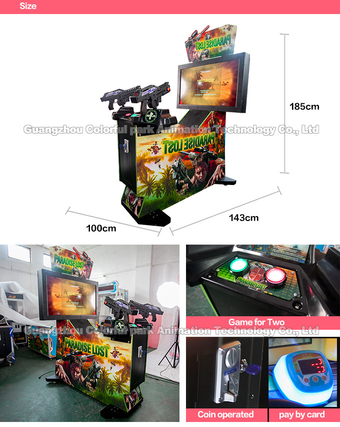 42 Inch adult amusement arcade redemption tickets coin operated arcade games for sale