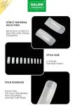 Professional False Nails Tips Natural Clear Color Full Cover Artificial Finger