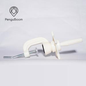 China Ivory Practice Training Mannequin Head Holder Adjustable Table Clamp factory