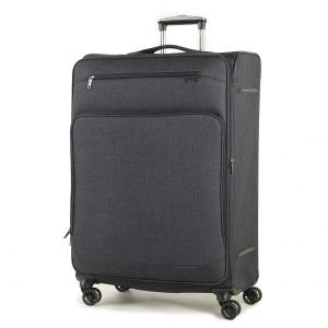 China 4 Wheels Expandable 210D Polyester Soft Trolley Luggage factory