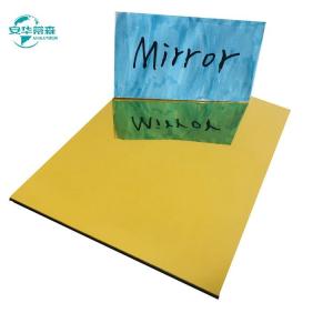 China Construction Mirror ACP Customized Thickness 5mm 6mm factory