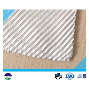 White Polyester Woven Multifilament Geotextile For Construction