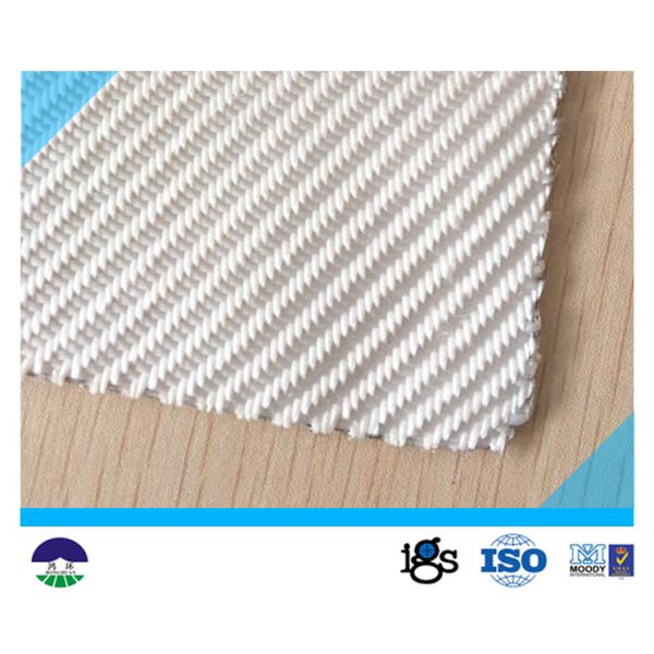 China White Polyester Woven Multifilament Geotextile For Construction factory