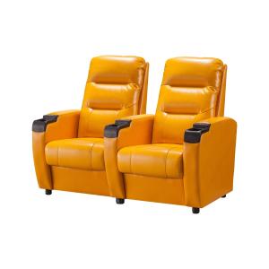 China Hospital Furniture Genuine Leather Power Electric Recliner Sofa Chair with Cup Holder factory