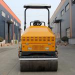 Road Roller Compaction Hydraulic Vibrating Vibratory Roller with 25L Fuel Tank