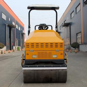 China Road Roller Compaction Hydraulic Vibrating Vibratory Roller with 25L Fuel Tank Capacity factory