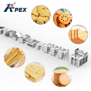 Customized Cookie Making Machine Hard And Soft Wafer Automatic Biscuit