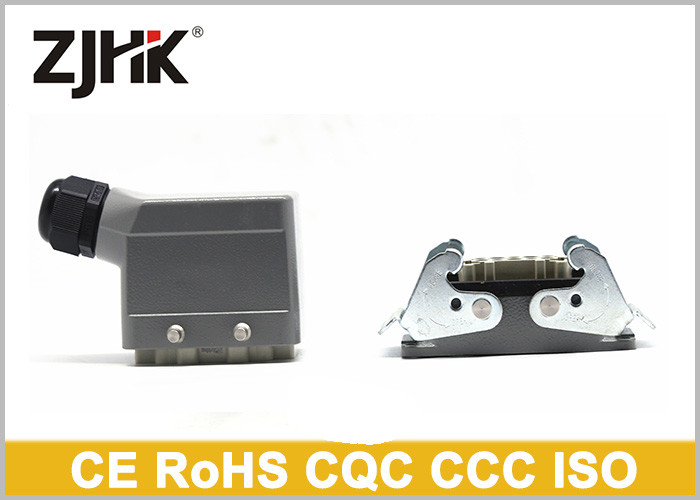 Corrosion Resistant H10B-TEH-4B-M32 Top Entry Industrial Connector 10 Pin High Construction 19300100427