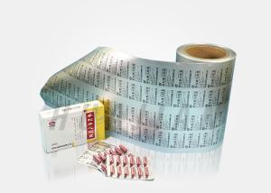 China Pill Blister Packaging 30um Industrial Aluminum Foil Rolls factory