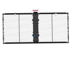 4000nit P10.4mm IP23 Transparent LED Window Display