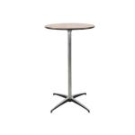 Customized Color Wooden Square Round Table Top With Metal Frame for Restaurant
