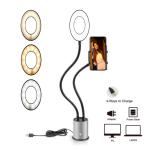 Metal Beauty Fill Light Adjustable Practical Mobile Phone Live Artifact Stand