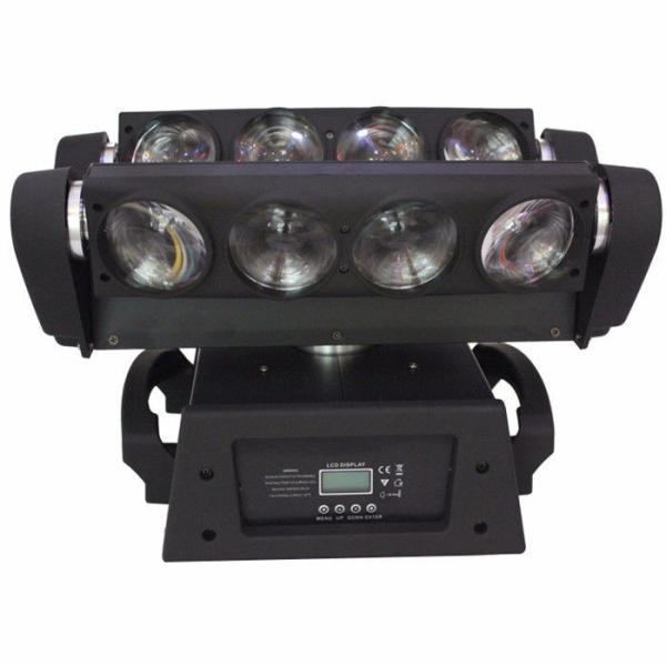 8 Eyes Mini Bar Spider Moving Head Light , 10W RGBW LED Beam Club Beam Moving