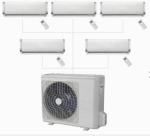 60Hz 50Hz R410a R32 Inverter Split Air Conditioner Indoor Unit