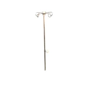 China Patient Bed Stainless Steel Drip Stand IV Drip Holder Hospital Furniture factory