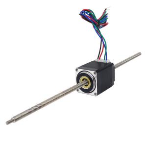 China 3D Printers Nema 11 Linear Stepper Motor with Ball Lead Screw and 90mN.m Holding Torque factory