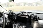 High- Hard Anodizing Finish Center Console Bracket Mobile Phone Holder for TANK