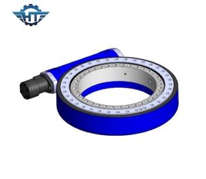 China 360 Degree Rotation Slew Drive With Brushed Motor For Tilted Solar Trackers factory