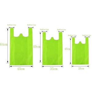 China T-Shirt Non-Woven Ironing Bottom Non-Woven Mall Vest Shopping Bag factory