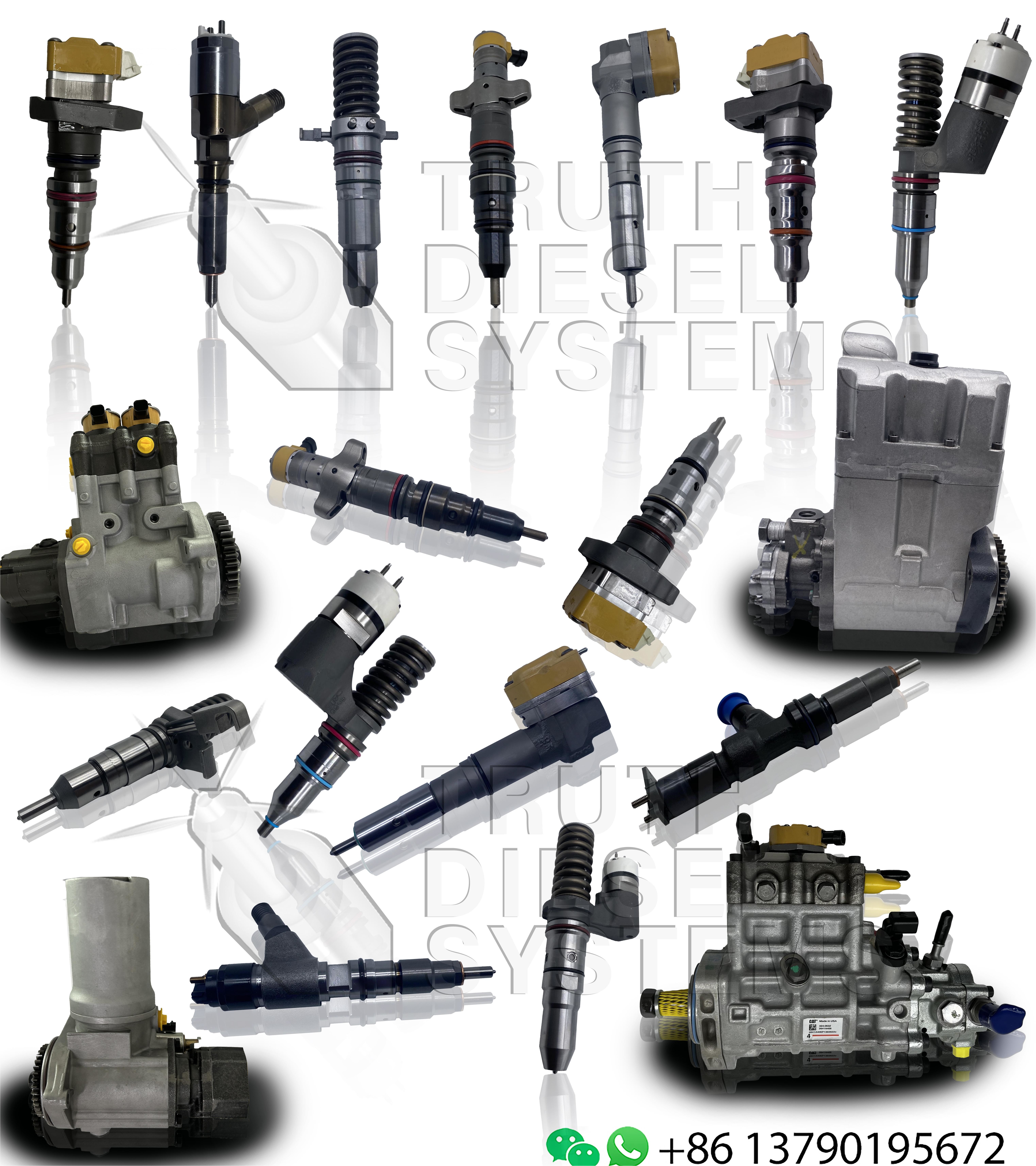 GAMEN High Quality Diesel Engine Injector 291-5911 10R-7230 For CAT Diesel Engine C15/C18