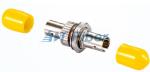 Simplex Singlemode Fiber Optic Adapter Low Insertion Loss ST/UPC