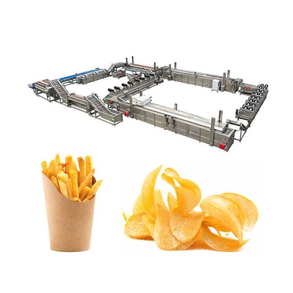 220v Voltage Frozen French Fries Processing Line for Consistent and Perfect