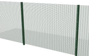 China High Security 358 Mesh Anti Climb Fence Panels For Airport factory