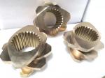Diameter 150mm Extruder Machine Parts Screw Element Aluminium Bronze Material