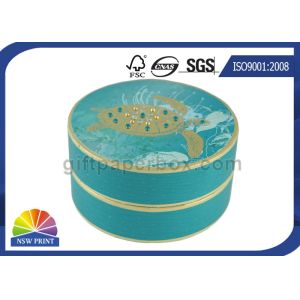 China Personalized Luxury Cylindrical Rigid Gift Boxes Round Cardboard Boxes for Gift Packs on sale