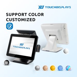 Cashier Machine POS System 15 Inch 1024x768 Optimal Resolution