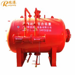 China Custom Foam Bladder Tank For Proportioning With Rubber Material factory