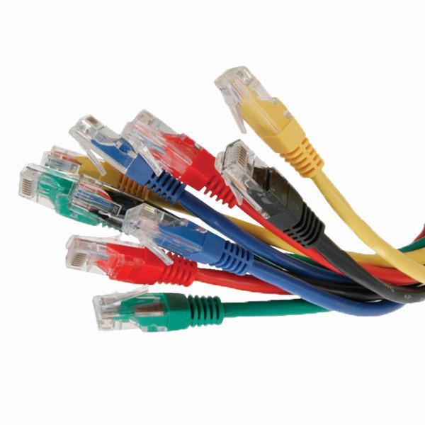 China 3m 10ft UTP Cat5e Patch Cord 100Mbps 155MHZ 4 Pair Twisted factory