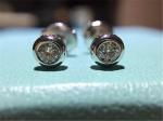 Luxury jewe factory Diamond Stud Earrings 18k gold white gold yellow gold rose