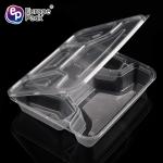4 Compartment restaurant food containers disposable plastic take away bento box