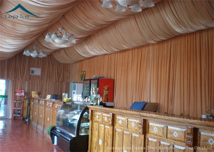 European Style Aluminium Frame Party Tents With Roof Linings And Curtains