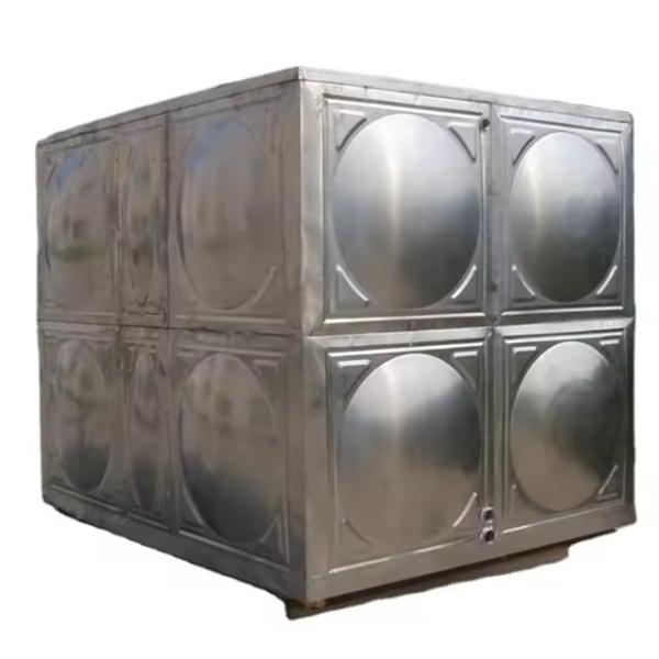 Sectional Ss Water Tank / Stainless Steel Welded Water Storage Tank For Hotels