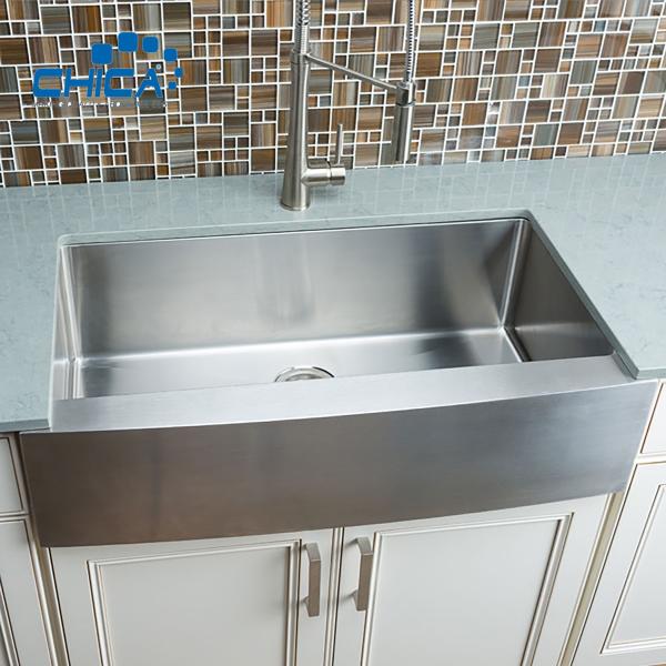 Single Bowl Apron Front Stainless Steel Kitchen Sinks Handmade House Kitchen