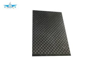 China Customized High Quality3K twill weave matte carbon fiber Square board 400*500mm , Light Precision Carbon Fiber Sheets factory