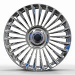 Custom forged wheels 22 23 24 inch rims polished chrome wheel for Mercedes GLS