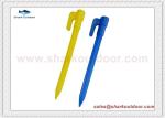 High quality PP or ABS plastic tent peg for outdoor camping 6 in.